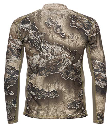 SCENTBLOCKER Angatec Long Sleeve 1/4 Zip Performance Shirt Mens Camo Hunting Clothes3