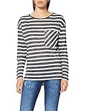 Comma CI Damen 603.11.899.10.100.2103434 T-Shirt, 99G1 small Stripes, 44