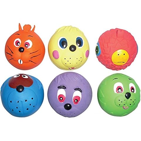Good Boy Latex Face Ball Dog Toy Cover