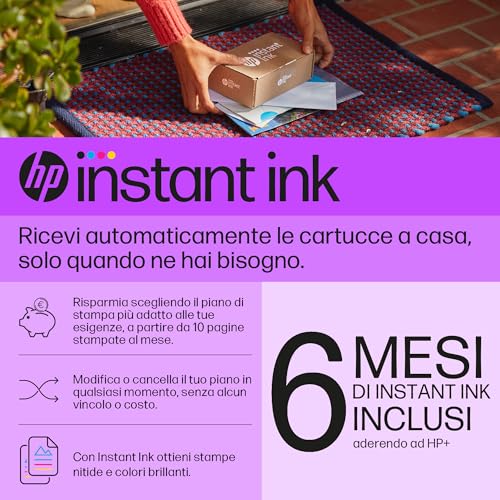 OfficeJet Pro 9012e 22A55B, Stampante Multifunzione a Getto d'Inchiostro A4 a Colori, Fronte e Retro Automatico, 22 ppm, Wi-Fi, 6 Mesi di Inchiostro Instant Ink Inclusi, Nera - Sedia gaming - Immagine 1