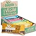 Produktbild BodyMe Organic Vegan Protein Bar, Mixed Shaft, 12 x 60 g Vegan Protein Bar, Gluten Free, 16 g Complete Vegan Protein Per Snack, 3 Proteins, Essential Amino Acids, Fitness Bar