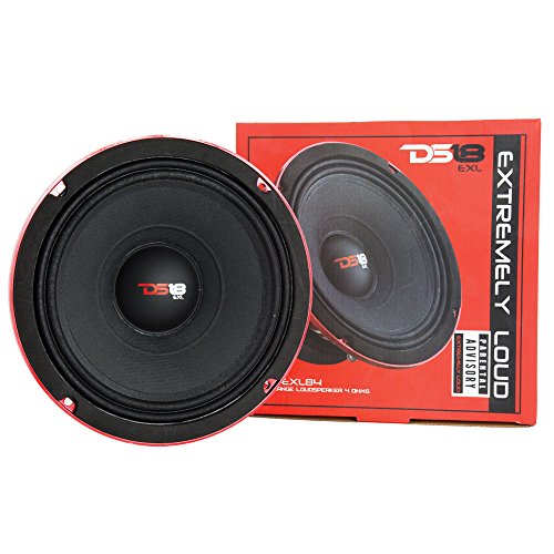 ๐ Crazy Deals DS18 PRO-EXL84 Loudspeaker - 8", Midrange, Red Aluminum Basket, 800W Max, 400W RMS, 4 Ohms, Ferrite Magnet - for The People Who Live and Breathe Car Audio (1 Speaker) ๐ Crazy Deals DS18 PRO-EXL84 Loudspeaker - 8", Midrange, Red Aluminum Basket, 800W Max, 400W RMS, 4 Ohms, Ferrite Magnet - for The People Who Live and Breathe Car Audio (1 Speaker)