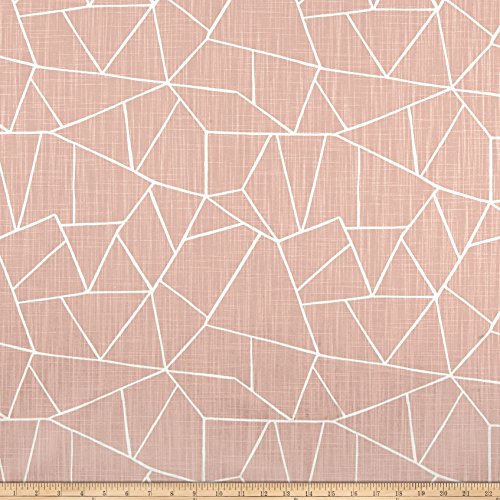 Premier Prints Cut Glass Blush, Fabric by the Yard