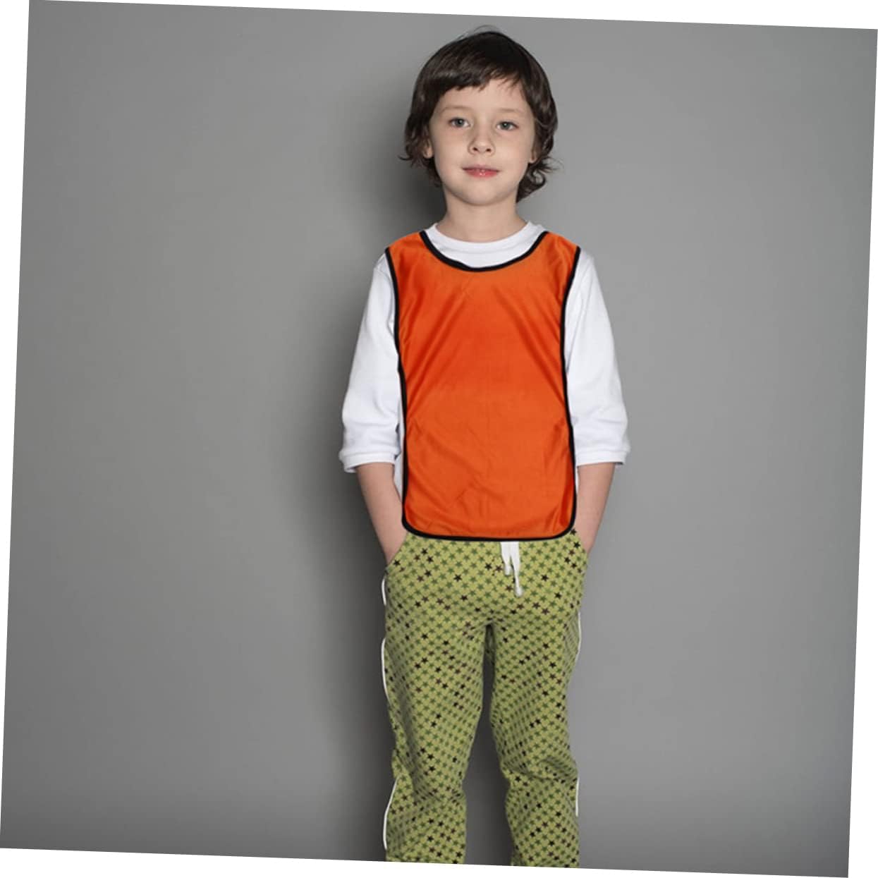 VICASKY 12pcs Multi-function Soccer Vest Breathable Lightweight Open Sides Sports Vest Football Practice Youth