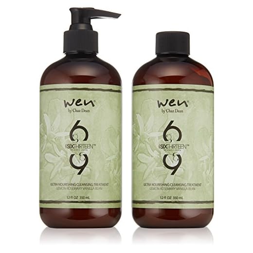 WEN by Chaz Dean Six Thirteen Ultra Nourishing Cleansing Treatment Duo, 24 Fl Oz