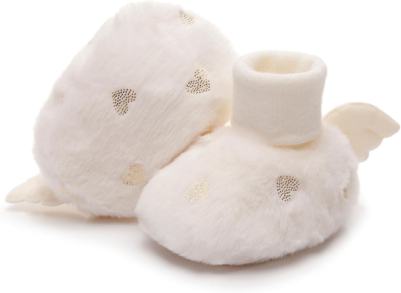 XIMEO Baby Booties for Newborns – Soft Sole Infant Boots with Plush Upper – One-Piece First Walker Shoes for Boys & Girls XIMEO Baby Booties for Newborns – Soft Sole Infant Boots with Plush Upper – One-Piece First Walker Shoes for Boys & Girls