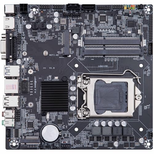 Audio e rete di alta qualità: Grazie al supporto Realtek High Fidelity Audio e alla scheda di rete Gigabit Realtek, questa scheda madre assicura un'esperienza audio nitida e una connessione di rete affidabile per la massima soddisfazione dell'utente.
