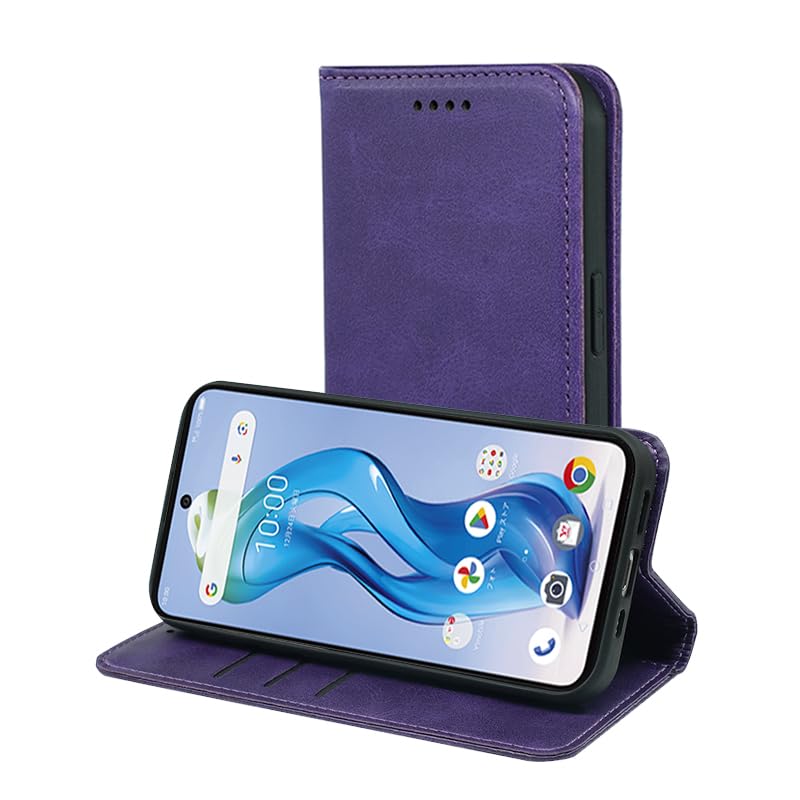 nubia S 5G (A403ZT) ライトパープル　本体保護ケース付 Amazon.co.jp: に適用するZTE Nubia S 5G A403ZT ケース 手帳型