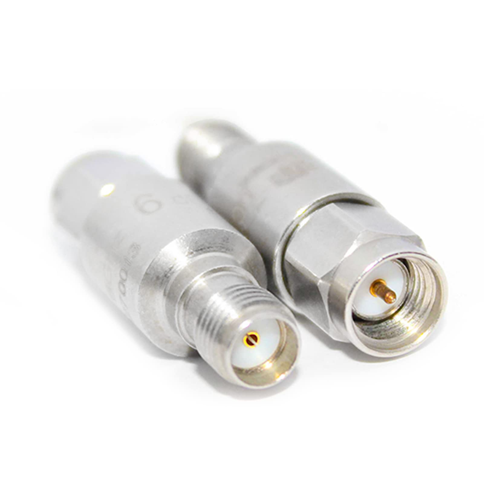tojoin sma male to female attenuatorcoaxial rf attenuator dc to 8ghz 50ohm 2w 10db sma 8g attenuator 2pcs