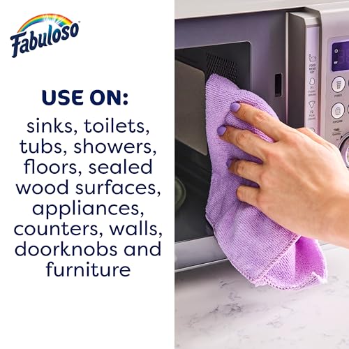 Image of Fabuloso 2X Multi-Purpose Cleaner, No Rinse Floor Cleaner, Long-Lasting Freshness, Peach Scent, 56 fl oz