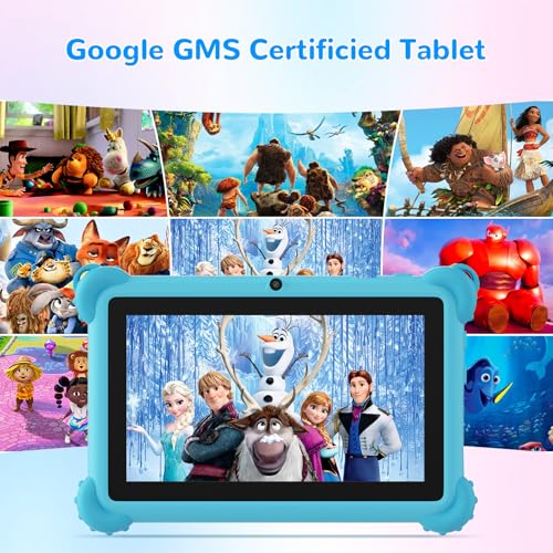 Image of C idea 2025 Kids Tablet, Tablet for Kids 3-7,7 Inch Kid Tablets Android 13, 32GB Storage Toddler Tablets,Parental Control, Dual Camera, WiFi, Bluetooth, Long Battery Life,Educational Apps,Blue