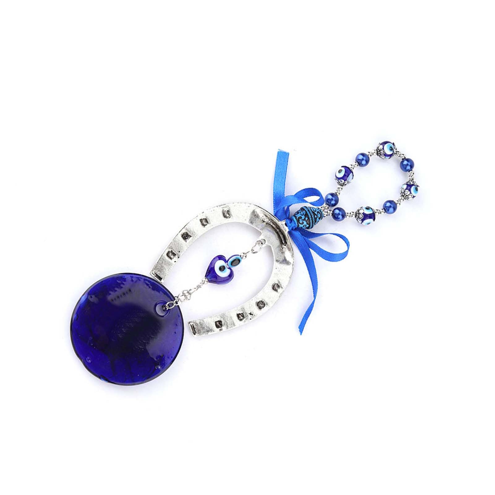 Hztyier Blue Evil Eye parels Turkse ornament amulet delicate blauwe glazen hanger Home Lucky bescherming wandbehang decor