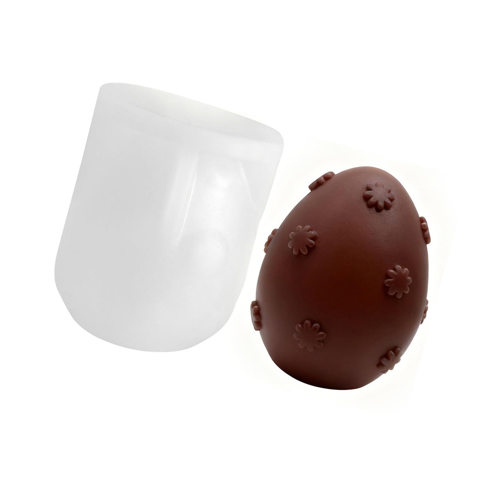 NEWFT Eggs Silicone Molds Food Grade Silicone Baking for Epoxy Resin Making Soap Chocolate Making