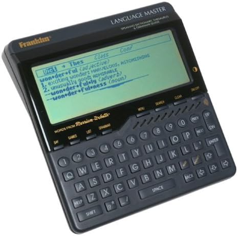 Consumer Electronic Products Franklin LM6000b Speaking Language Master Supply Store