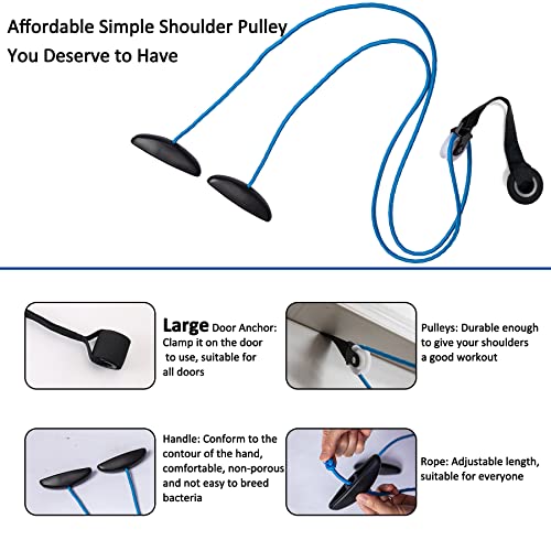 Image of Shoulder Pulley Over The Door Physical Therapy System, Exercise Pulley, Alleviate Shoulder Pain and Facilitate Recovery from Surgery