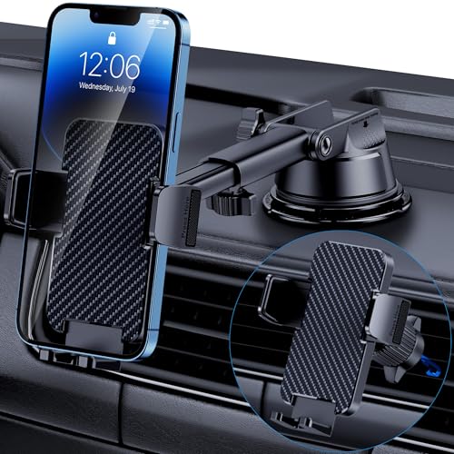 GUWEZ Car Phone Holder with strong suction base