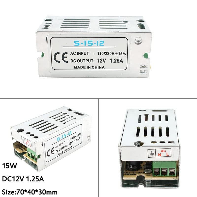 Zasilacz Impulsowy, AC DC do 5 V 12 V 24 V 48 V źródło zasilacza impulsowego, zasilacz 5 V 12 V 24 V 48 V SMPS 5 12 24 48 V transformator(24V 15A 360W)