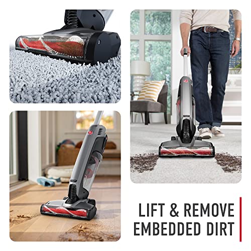 Image of Hoover ONEPWR Evolve Pet Cordless Vacuum Cleaner, Black, Lightweight Stick Vac, Small Upright Vacuum Cleaner, Ideal for Pet Hair, Large Dirt Cup Capacity, Cordless Convenience