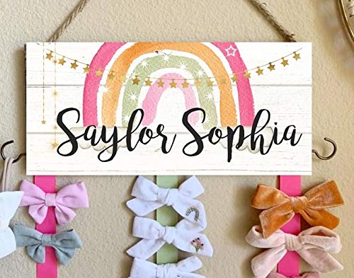 hair bow and headband holder