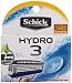 SCHICK HYDRO 3 REFILLS 4