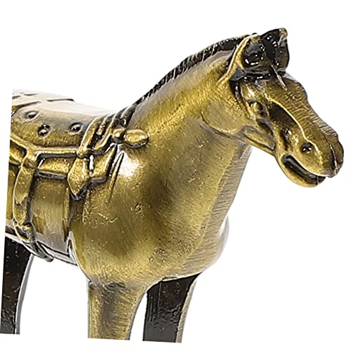 Estatuas Vintage Caballos de Terracota Miniatura 2.55 pulg miniatura 4