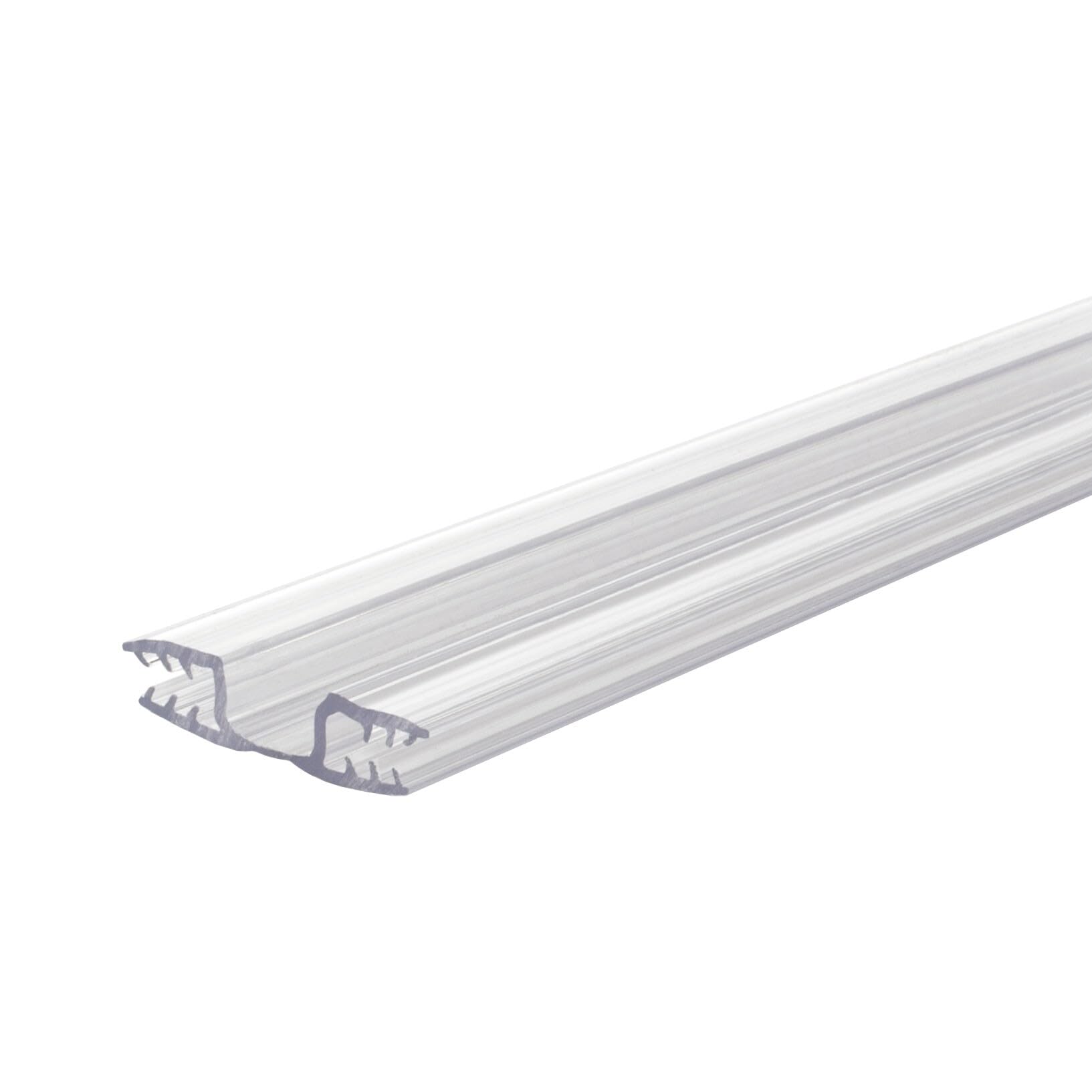 Clear PVC Living Hinge for 1/8in Panels - 36 Inches (Pack of 4, 12 Feet Total)