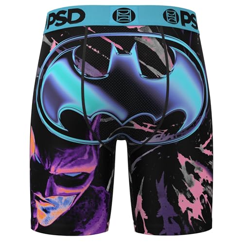 PSD Men's Boxer Briefs - Batman Acid, 7 Inch Inseam, Moisture-Wicking, 4-Way Stretch, Boxer Briefs for Men, 2X-Large4