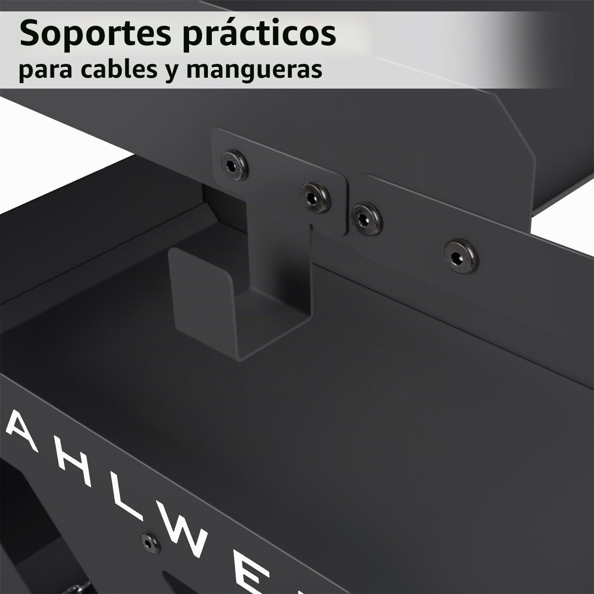 STAHLWERK carro de soldadura para máquinas de soldadura 1,5 mm espesor de material, cortadora de plasma y accesorios, soporte para mangueras y cable incluido