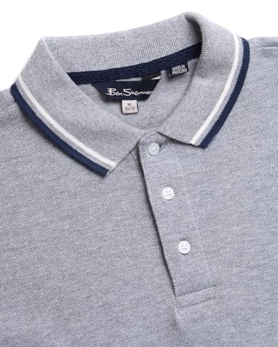 Ben Sherman Boys' Polo Shirt - 2 Pack Classic Fit Short Sleeve Pique Polo - Comfort Stretch Golf Shirt for Boys (8-18)3