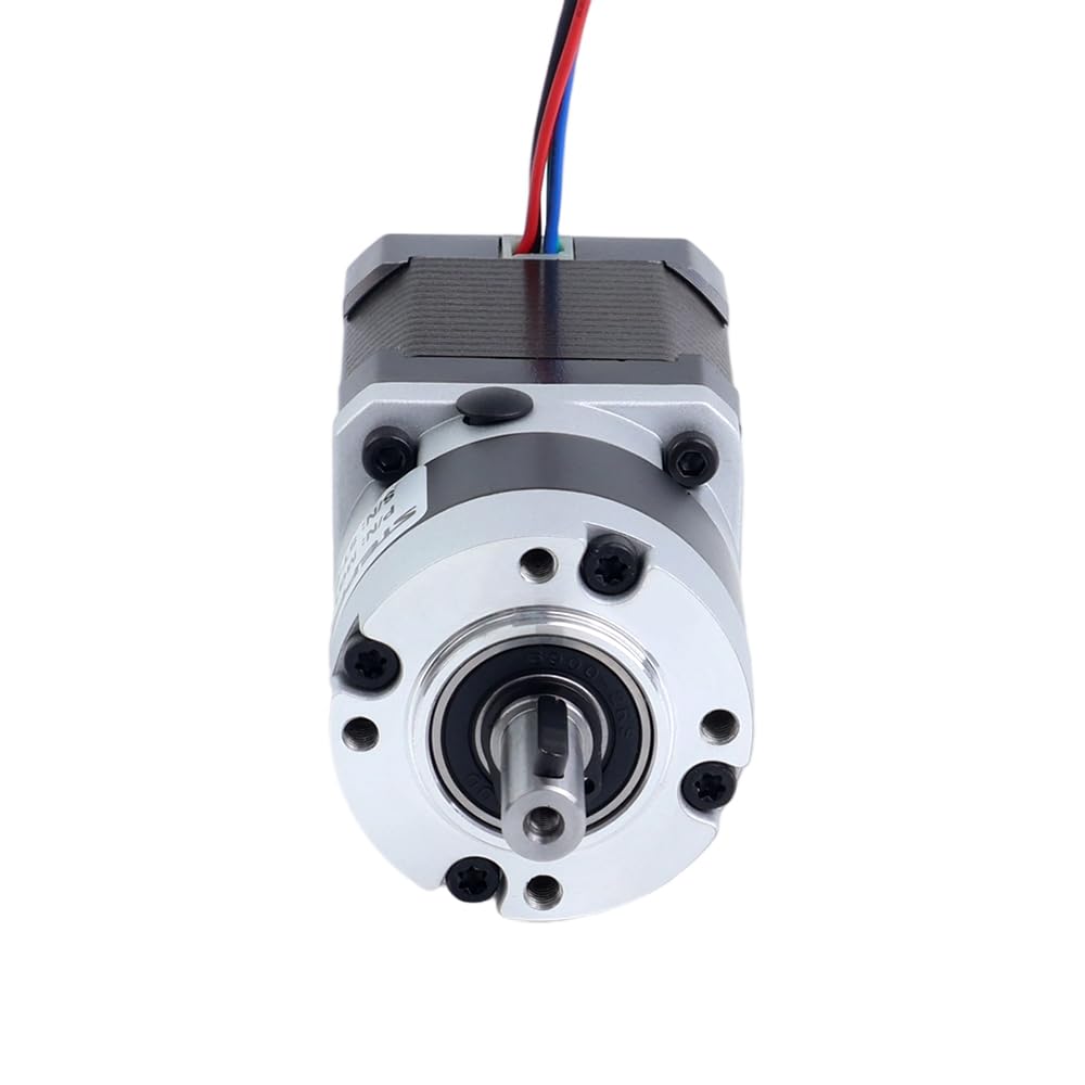 STEPPERONLINE Nema 17 Moteur pas à pas L = 40 mm 10:1 Engrenage planétaire | Série MG