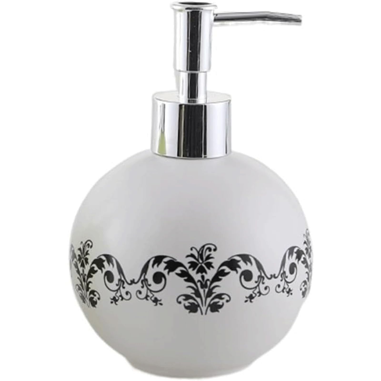 Bottiglia di erogazione per pressa in Ceramica con Dispenser di Sapone da 400 ml/13,52 Once per lozione Shampoo Olio Essenziale per Massaggi