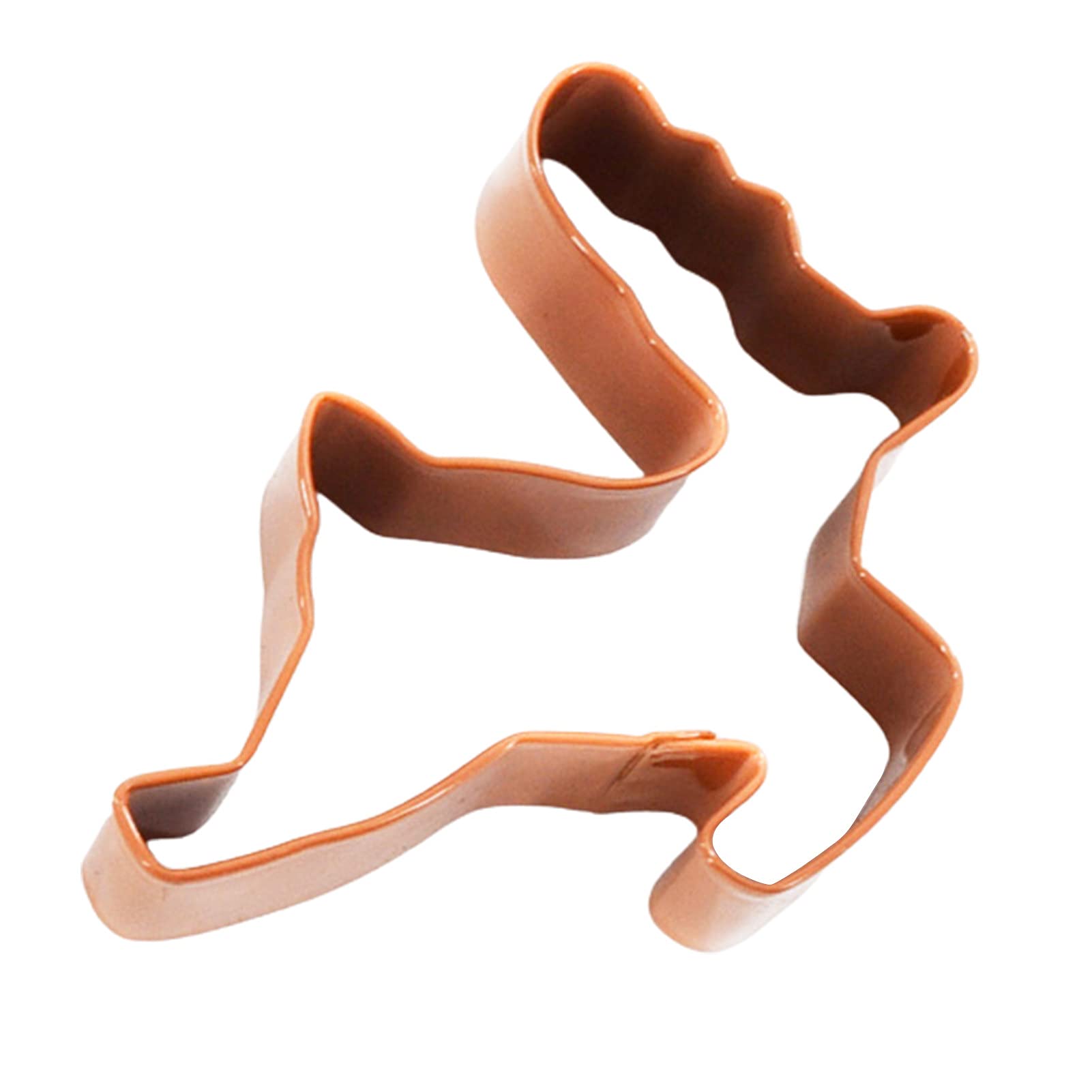 Cookie Cutter Deer Shape Christmas Elements Stainless Steel Wear-resistant Sled Cookie Mold for Birthday Cookie Cutter Deer Lift