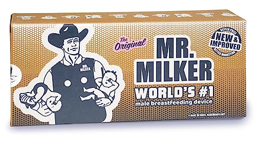 Image of Mr. Milker - Now Men Can Breastfeed. Baby Shower Gag, New Dad Funny, Fathers Day Gift