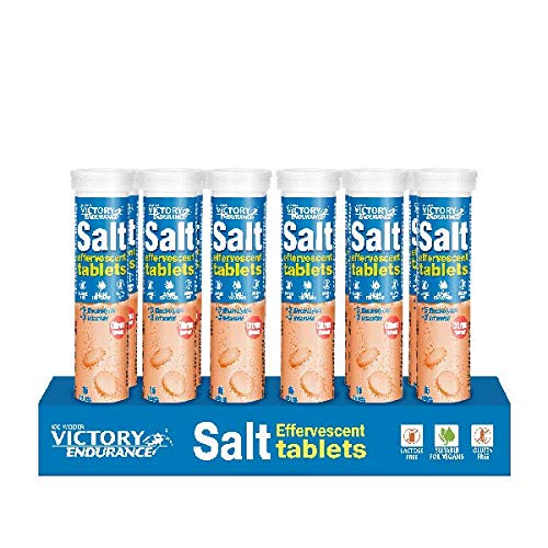 Victory Endurance Salt Effervescent Lot de 12 tubes de 15 tablettes