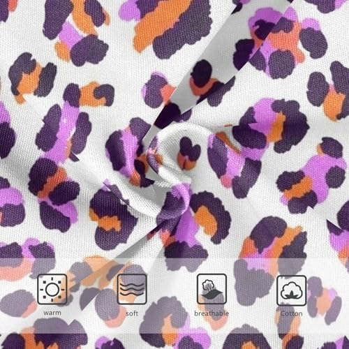 Toddlers Underwear Floral 2t Cotton Girl Panties Cute Fun Print Underpants Briefs Vibrant Leopard Print Pink3