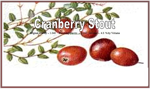 Strange Brew Home-Brew Beer Brewing Recipe Kit: Cranberry Stout