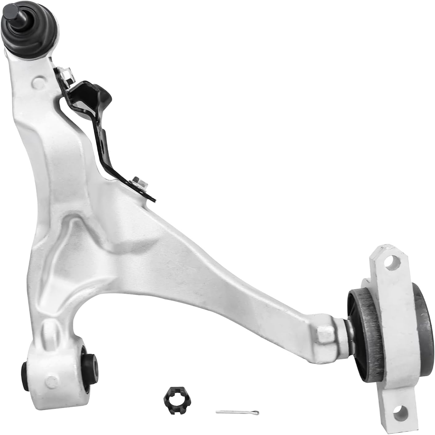 Detroit Axle - RWD Front Left Lower Control Arm for 2011-2012 Infiniti G25 2007-2008 G35 2009-2013 G37 2015 Q40 Driver Side Lower Control Arm w/Ball Joint Assembly Replacement
