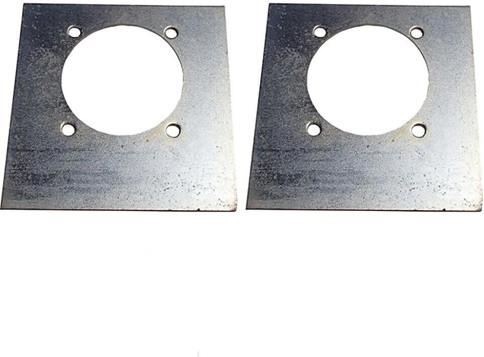 for Set of Two 940224 Heavy Duty Backing Plates Mounting Plates for Trailer D Ring