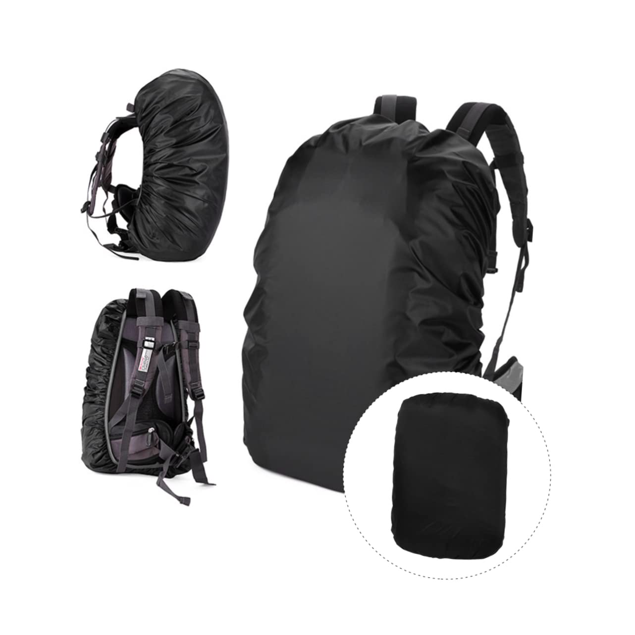 Toddmomy Backpack Rain Cover Hiking Backpack Case Outdoor Waterproof Cover for Trekking Bag