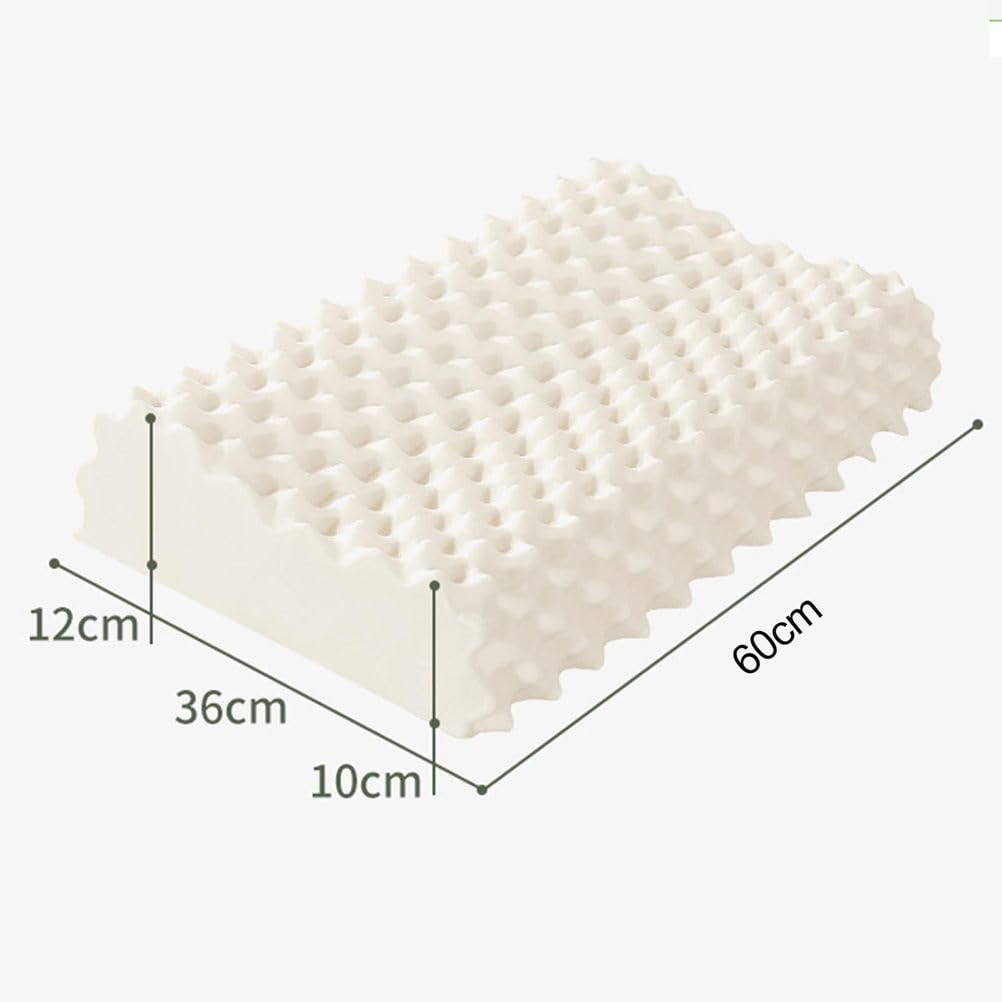 Cuscino in lattice – Supporto solido per design ergonomico e antistress per chi dorme sul fianco, sulla schiena e sullo stomaco