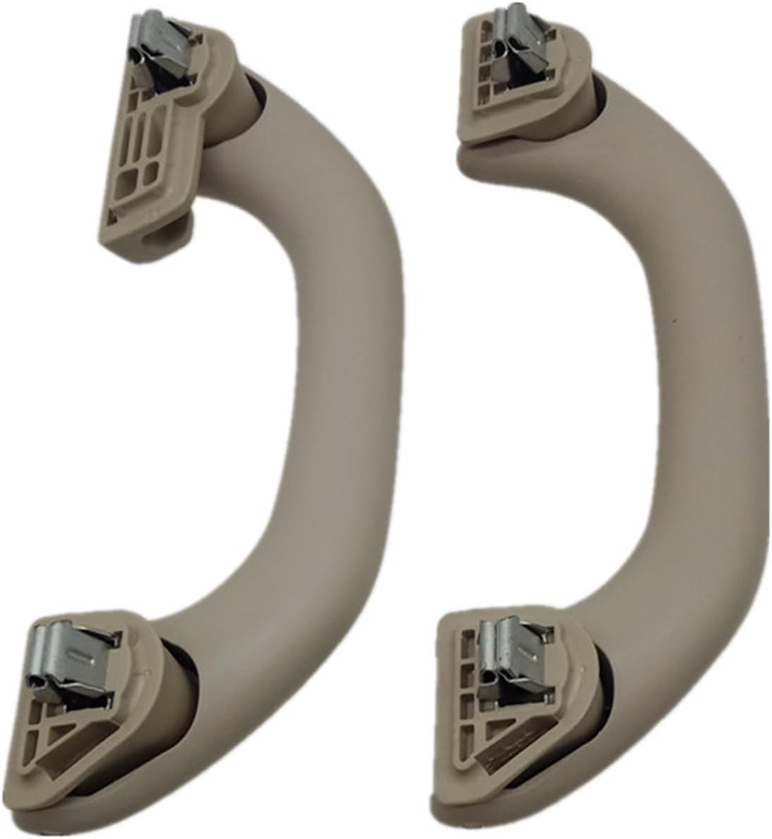 for Vw Polo 5 6R GTI Vento 2011-2018 Scirocco Jetta Brown Gray Front Rear Interior Grab Handle 6R0857607 1K8857607 Interior Roof Grab Handle(Front Brown)