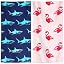 Small Shark Flamingo Set