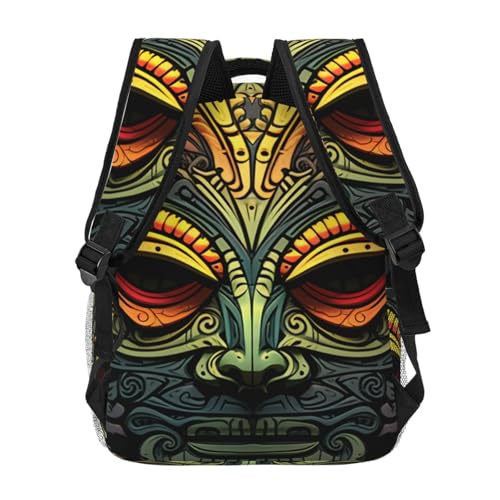 Casual Backpack for Women Men Tribal Style Lightweight Daypack Large Capacity Nurse Bag4