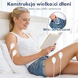 VCKHRRY elektrostymulator mięśni do elektrycznej stymulacji mięśni masaż z 2 kanałami 36 programów treningowych 10 elektrod 20 poziomami intensywności do budowania mięśni