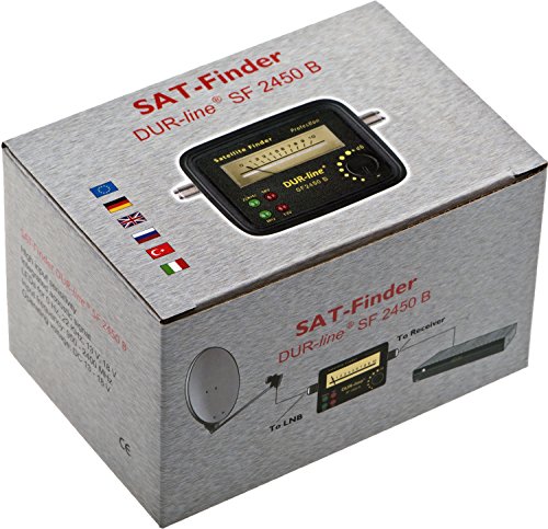 Sat-Finder DUR-line SF 2450 B Messgerät zur Satellitenjustierung