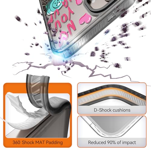 Coque de téléphone durable contre les rayures motif squelette - 2