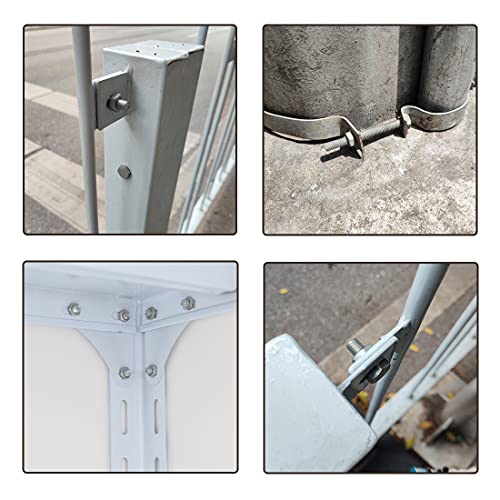 VictorsHome M8 Hex Bolts Screws, M8-1.25 x 16mm 304 Stainless Steel Fully Threaded Hex Head Bolt 5pcs, Silver, M8x16mm - Image 4