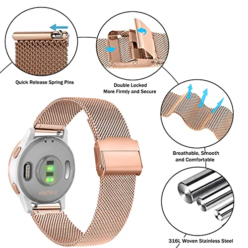 Issinlky band for Garmin Venu 4 41mm/Venu 2S/3S/Vivoactive 4S/Vivomove 3S - Image 2