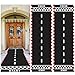 10 Feet Long Racetrack Floor Running Racer Party Decoration Mat Fold Race Tracks Decor Running Mat Drag Car Racer Party Supplies for Road Racing Car Theme Birthday Sport Games, 2 Feet Wide(2 Pcs)