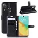 Produktbild betterfon | ZTE Blade V10 Vita Hülle Handy Tasche Handyhülle Etui Wallet Case Schutzhülle mit Magnetverschluss/Kartenfächer für ZTE Blade V10 Vita Schwarz